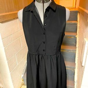 Black Collared Dress